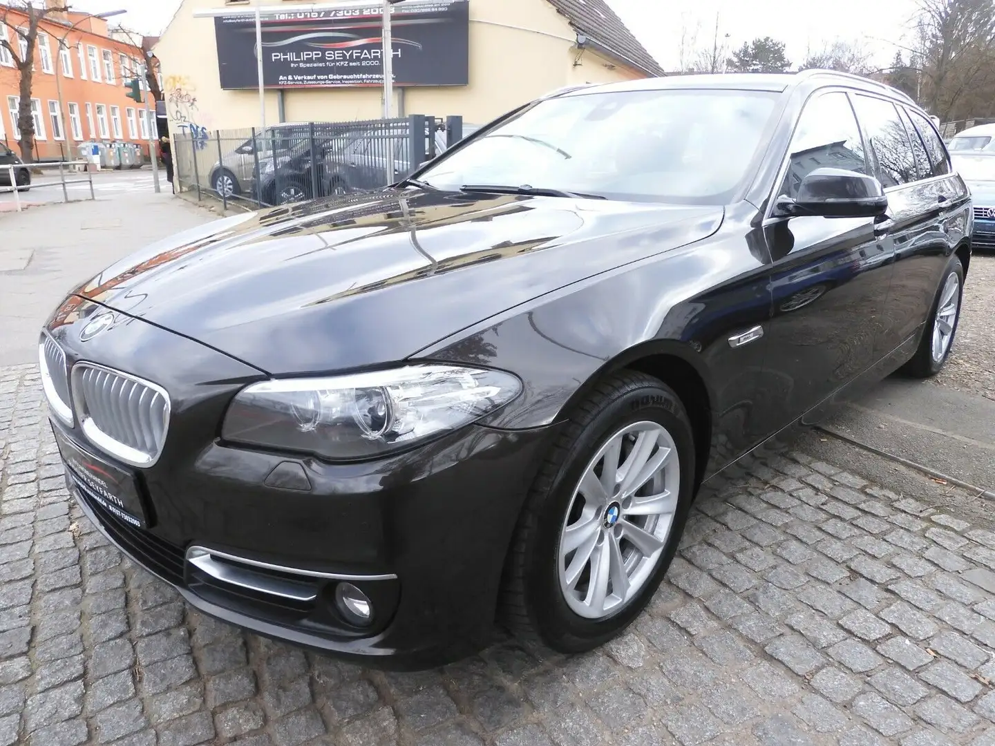 BMW 530 dA*HEAD UP*NAVI*2xPDC*HIFI*EURO6*2xSHZ Marrone - 1