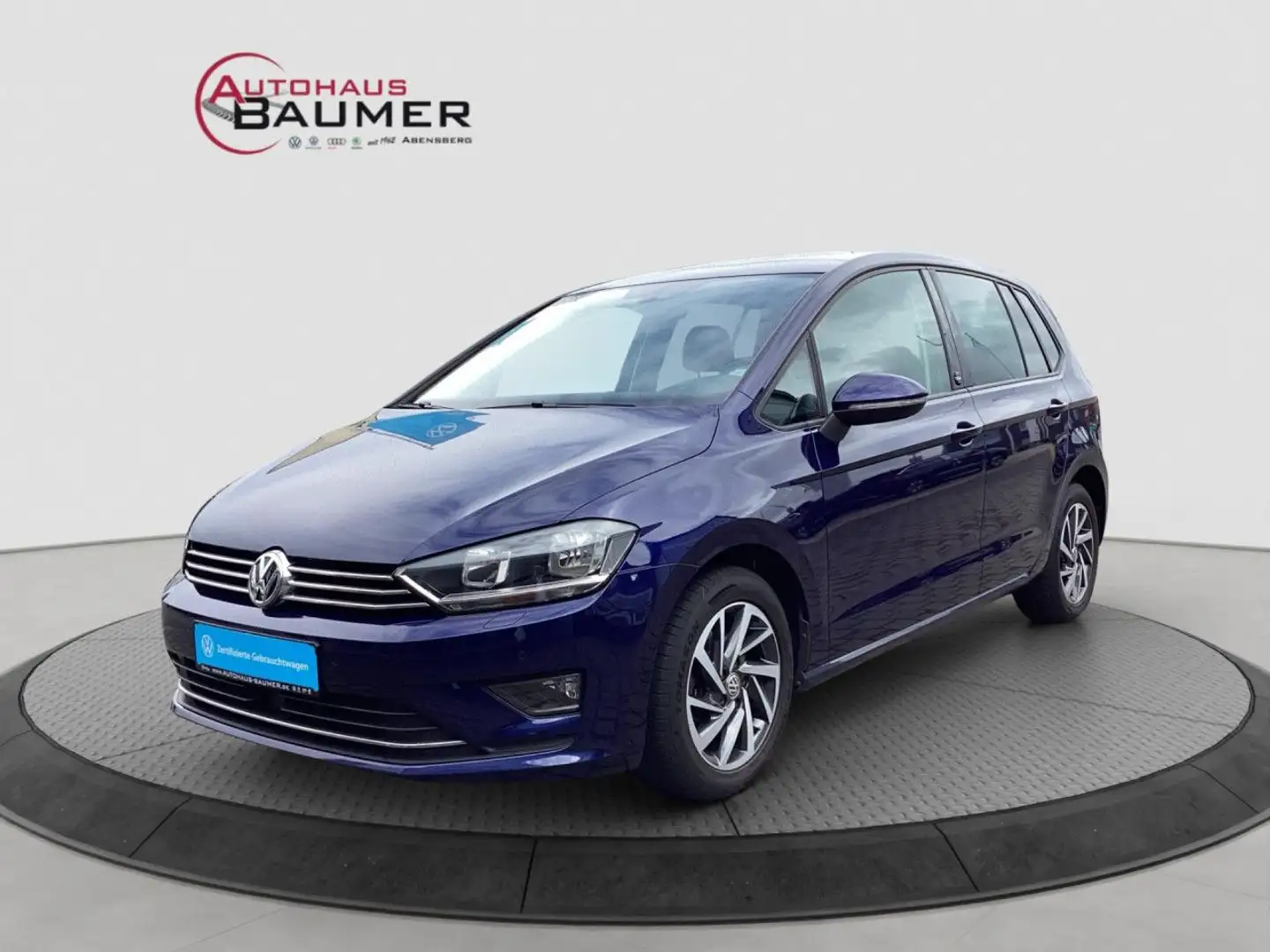 Volkswagen Golf Sportsvan Golf VII Sportsvan 1.4 TSI DSG Navi SHZ PDC Klima Bleu - 2