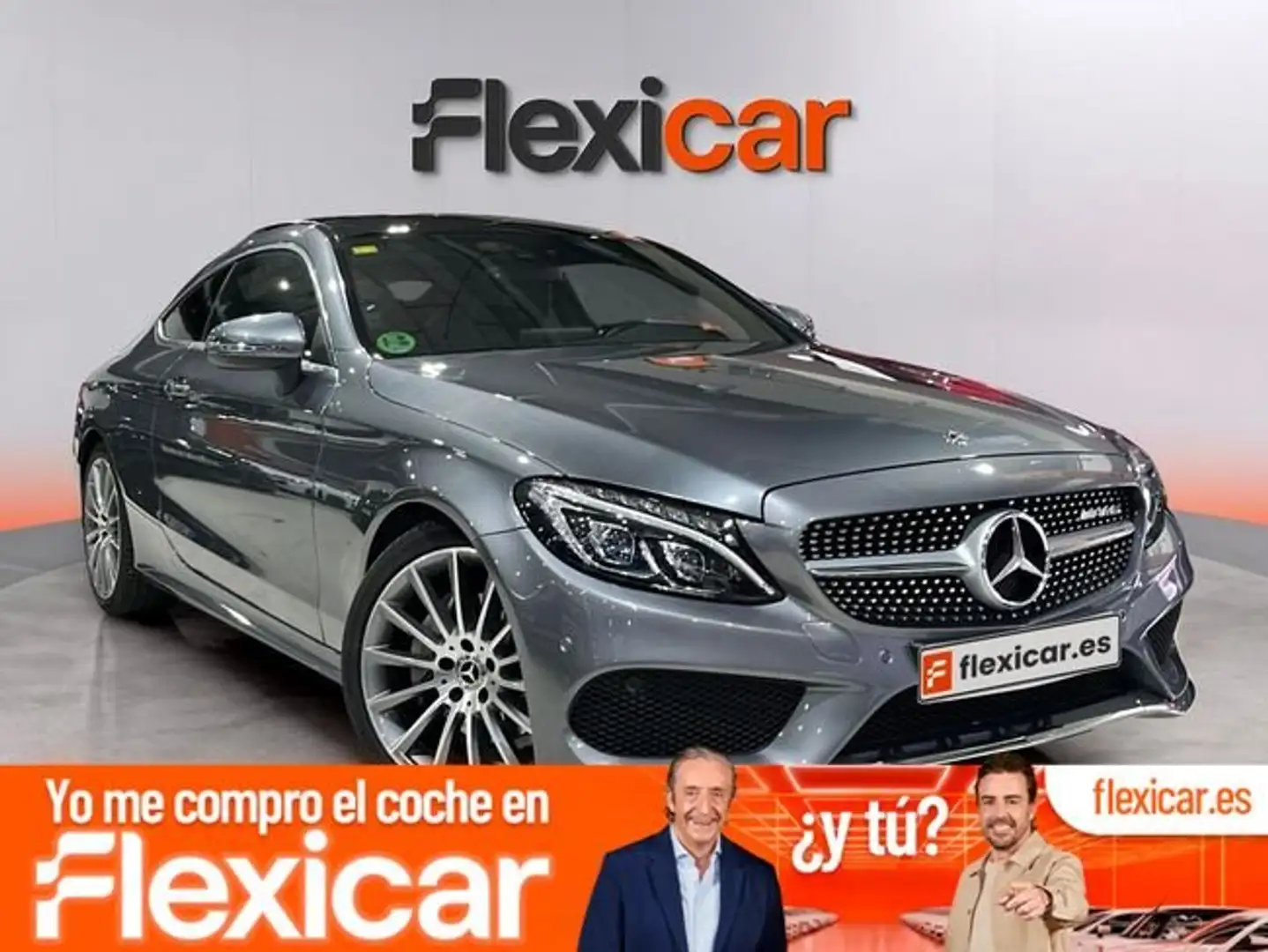Mercedes-Benz C 220 Coupé d Gris - 1