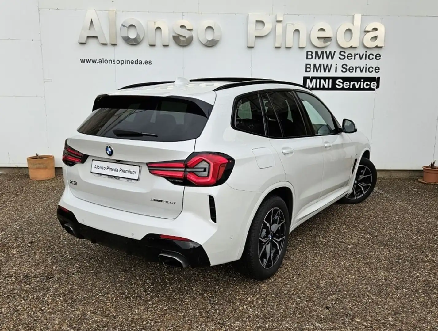 BMW X3 xDrive 30d M Sport Blanc - 2
