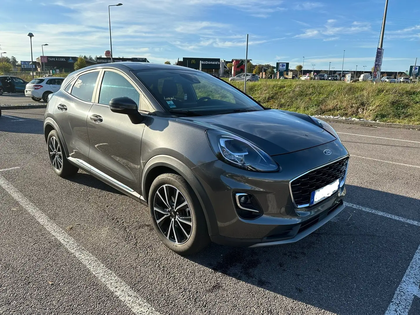 Ford Puma Puma 1.0 Flexifuel 125 ch mHEV S Grey - 1