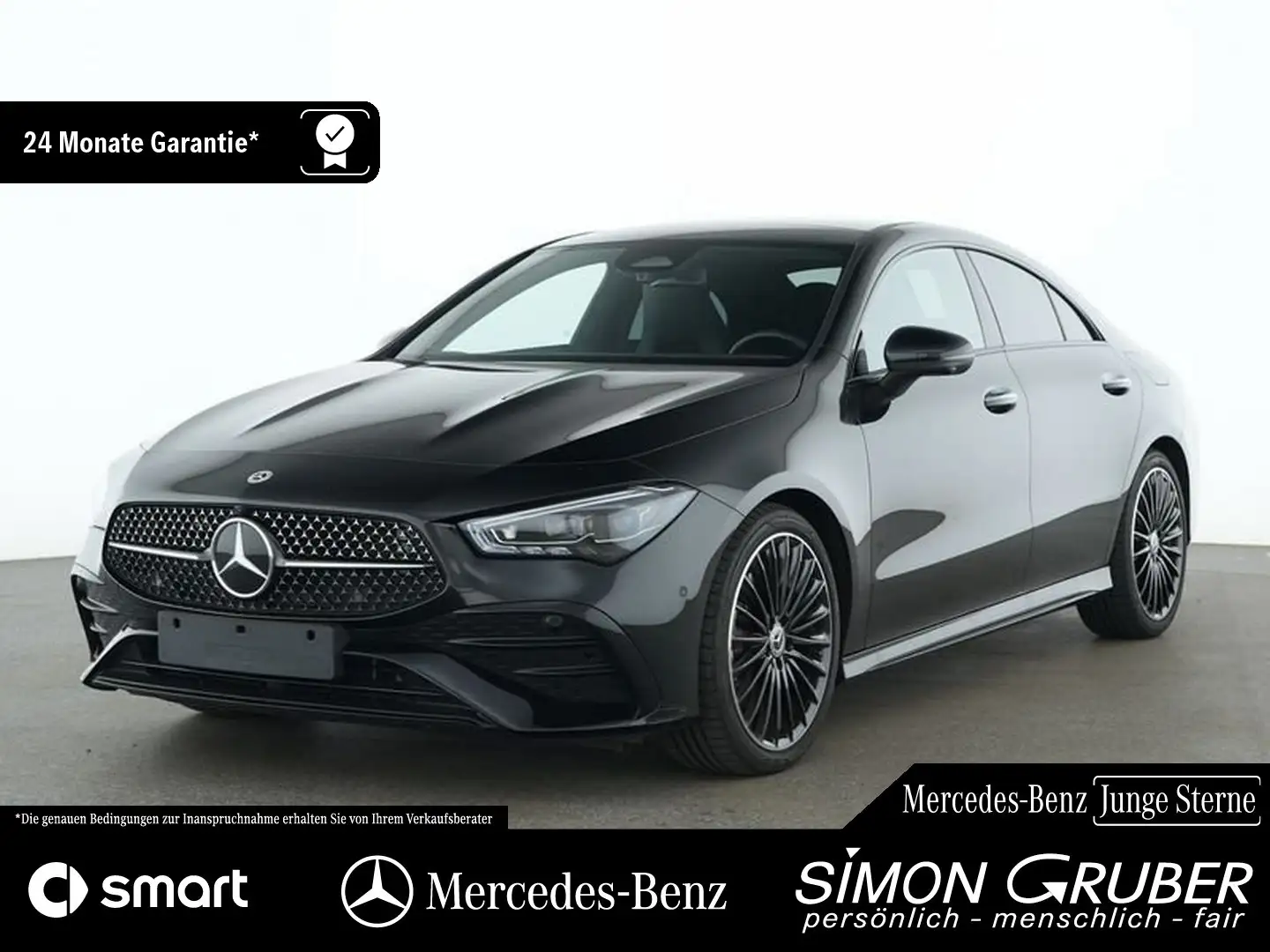 Mercedes-Benz CLA 200 AMG Night Pano Burm 360 MBeam HUD Memo Schwarz - 1