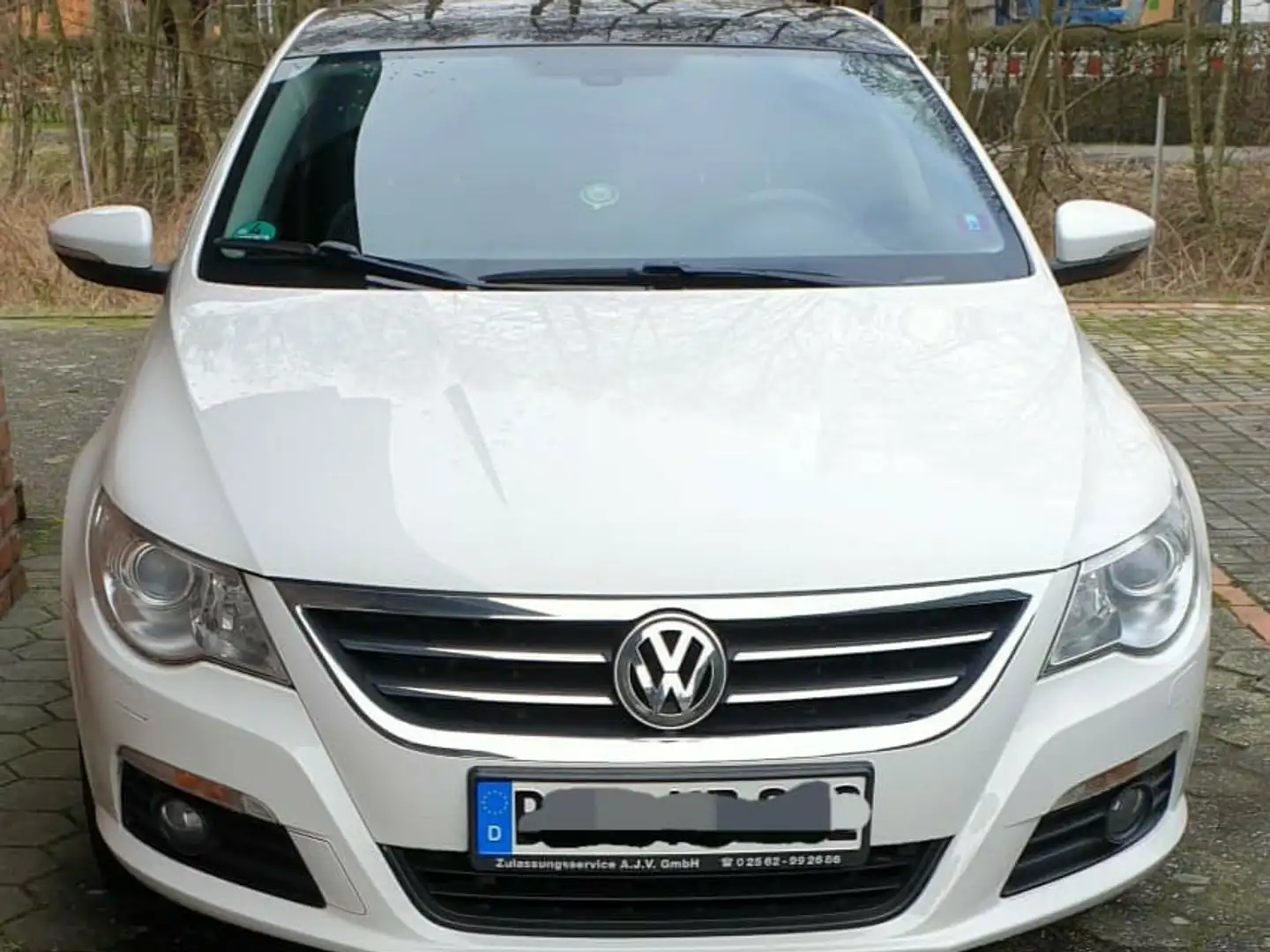 Volkswagen Passat CC 170 PS , Panoramadach,Anhängerkupplung,Nappaleder Blanc - 1