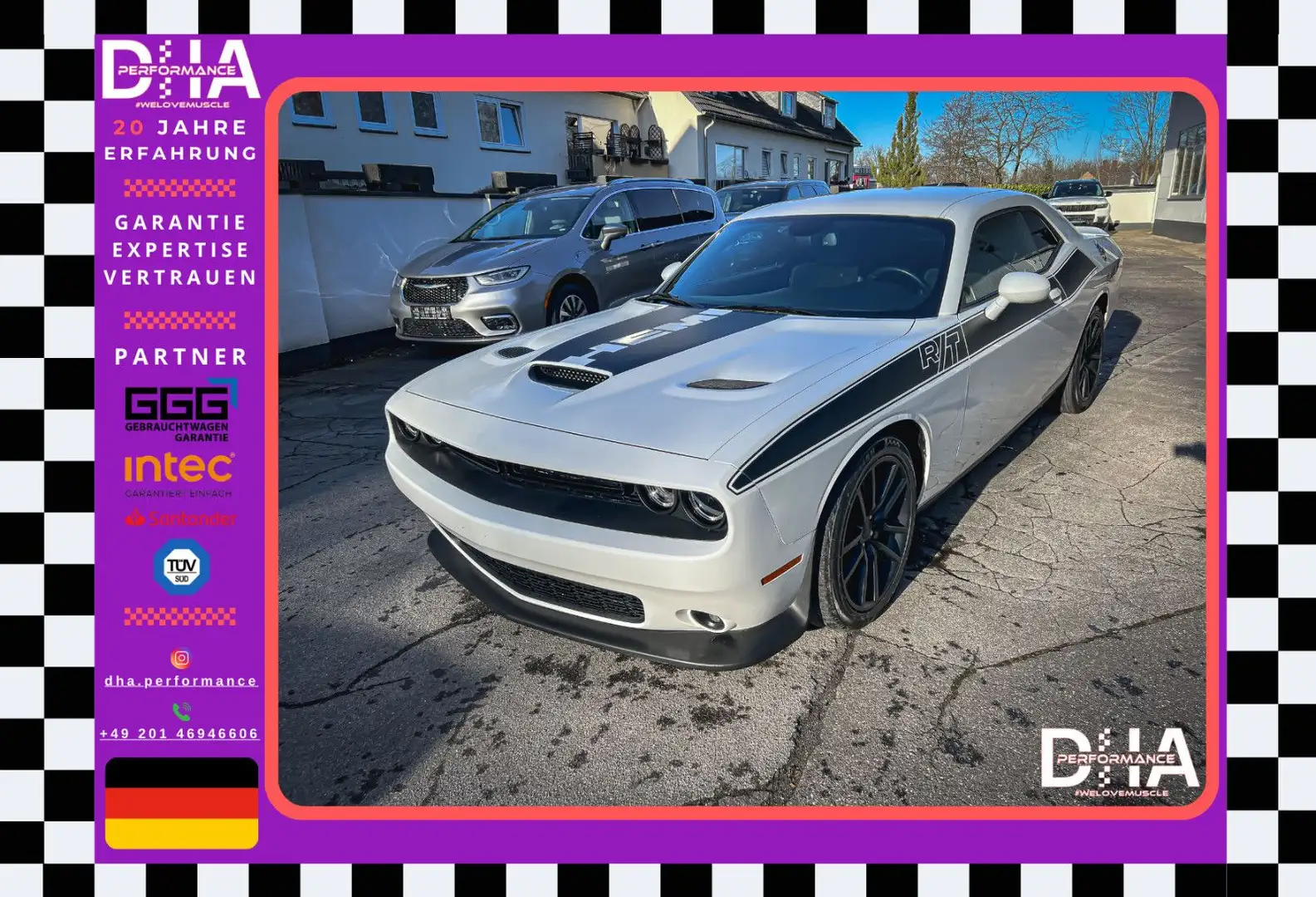 Dodge Challenger 5.7 HEMI R/T PLUS*LED*BLIND SPOT*NAVI Blanco - 1