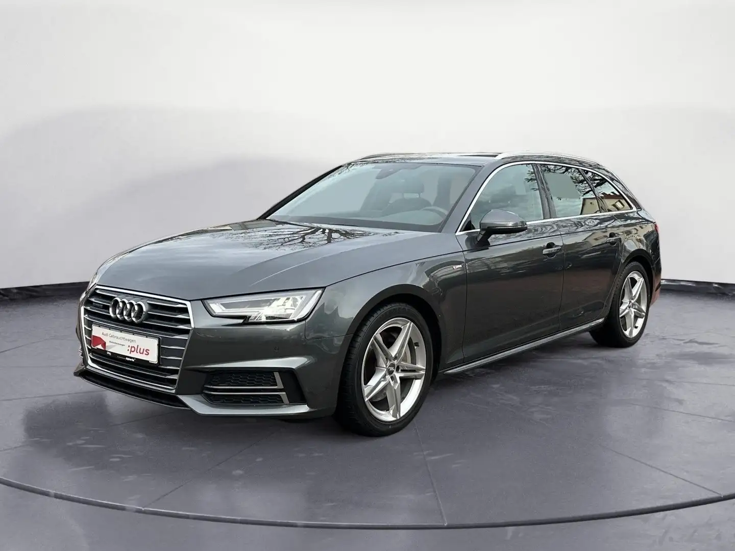 Audi A4 2.0 TFSI quattro S-line LED/Navi/Kamera Grigio - 2