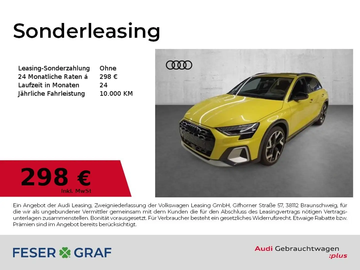 Audi A3 allstreet 35 TFSI - ACC - MATRIX - KAMERA Gelb - 1
