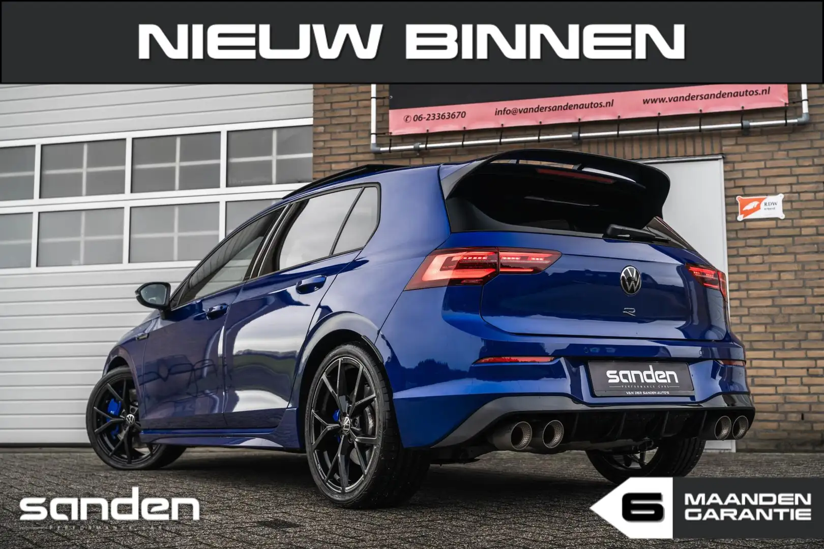 Volkswagen Golf 2.0TSI R 4Motion|VOL|Pano|AKRA|H&K|Drift|HUD Blauw - 2