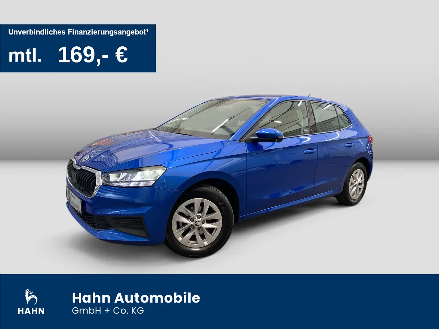 Skoda Fabia 1.0 TSI Active LED Sitzhzg Einparkh Blau - 1