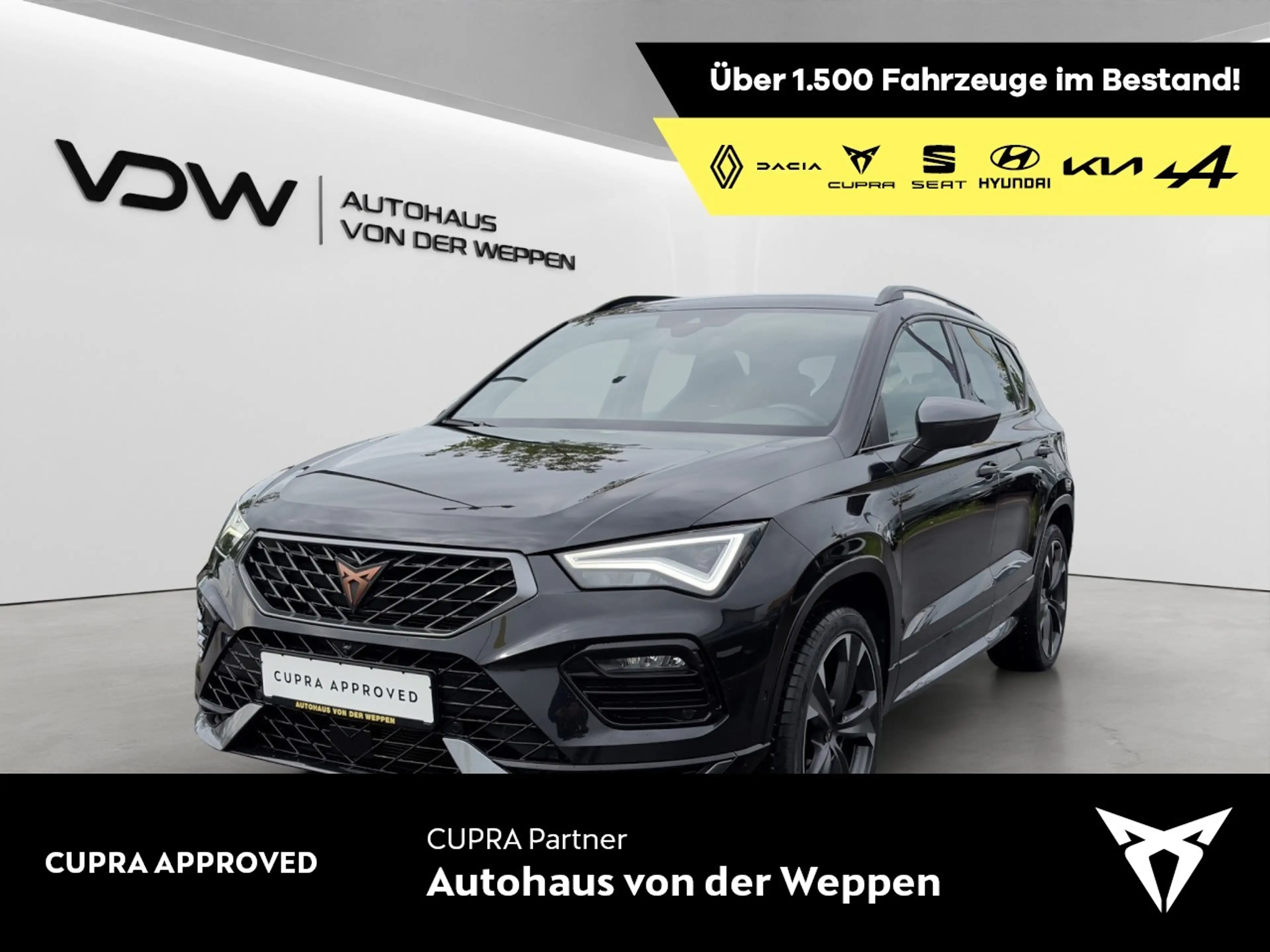 CUPRA Ateca TSI DSG VZ 4Drive Beats AHK eHeck TopView