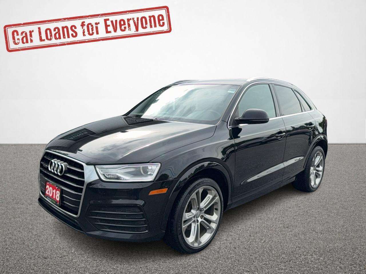2018 Audi Q3 PROGRESSIV AWD - LEATHER - ROOF - LOADED