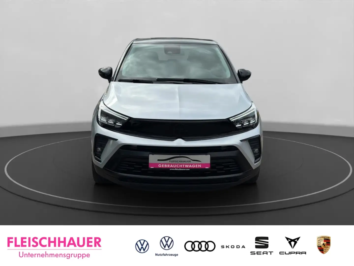 Opel Crossland GS Line 1.2 Turbo Navi+PDC+LED+CarPlay Grau - 2