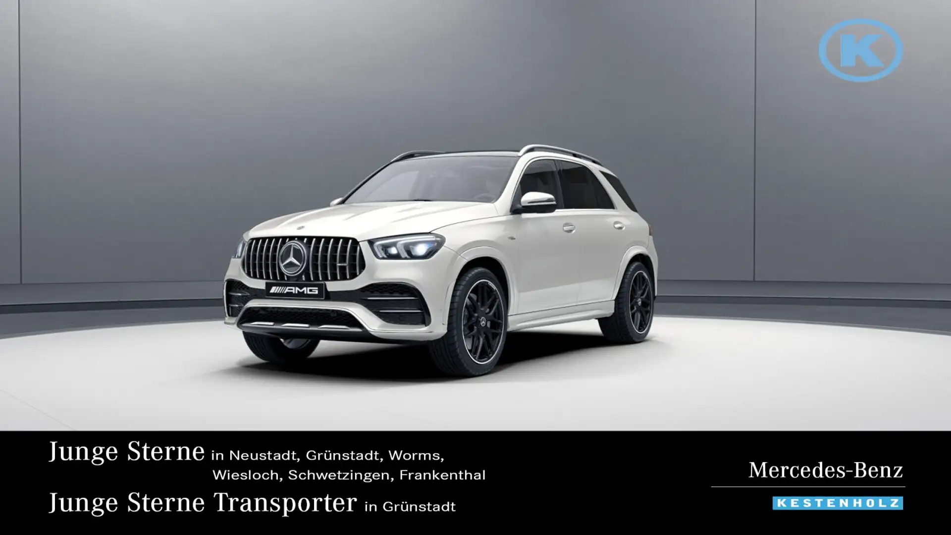 Mercedes-Benz GLE 53 AMG GLE 53 AMG 4M+ PERF-AGA+AHK+STHZ+DISTR+PANO+BURM Blanc - 1