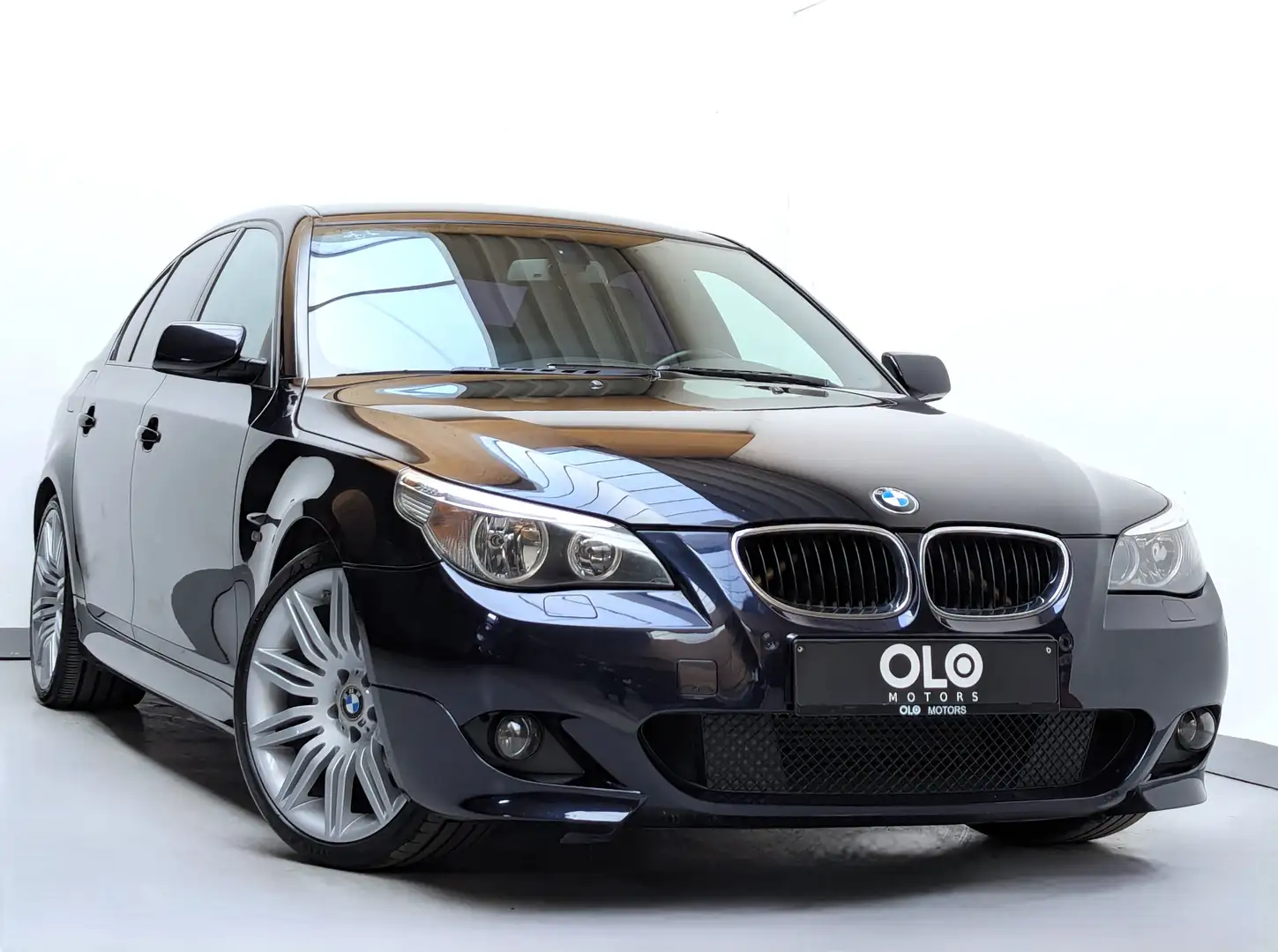 BMW 520 520d Pack M -NAVI-RADARS-CRUISE-CUIR-NEW AMBRAYAGE Bleu - 1