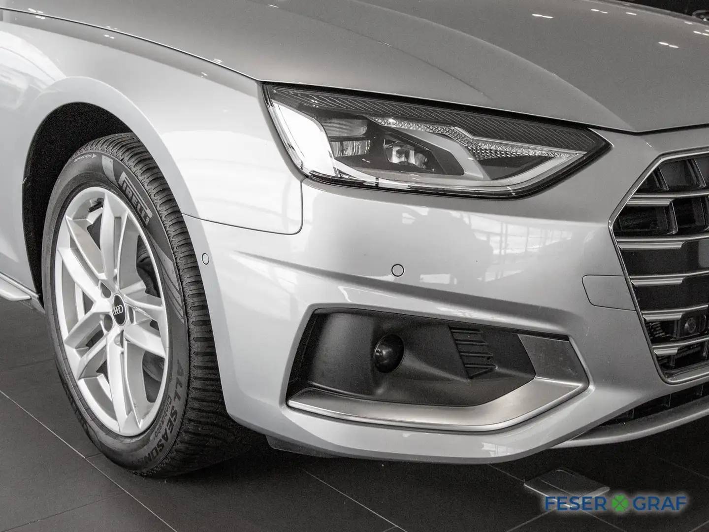 Audi A4 Limousine 35 TDI advanced Stronic,LED,Navi+,Kamera Silber - 2