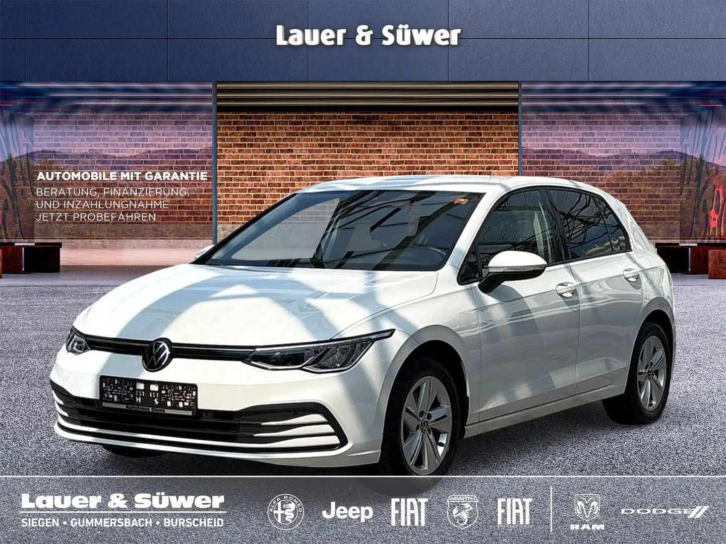 Volkswagen Golf Life Blanc - 1