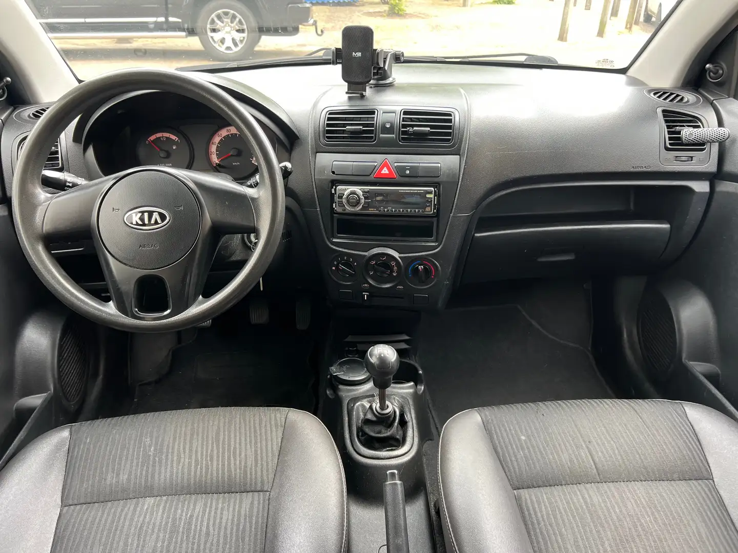 Kia Picanto Picanto1.0 NAP/Origineel NL/Distributie nieuw/2eig Zwart - 2