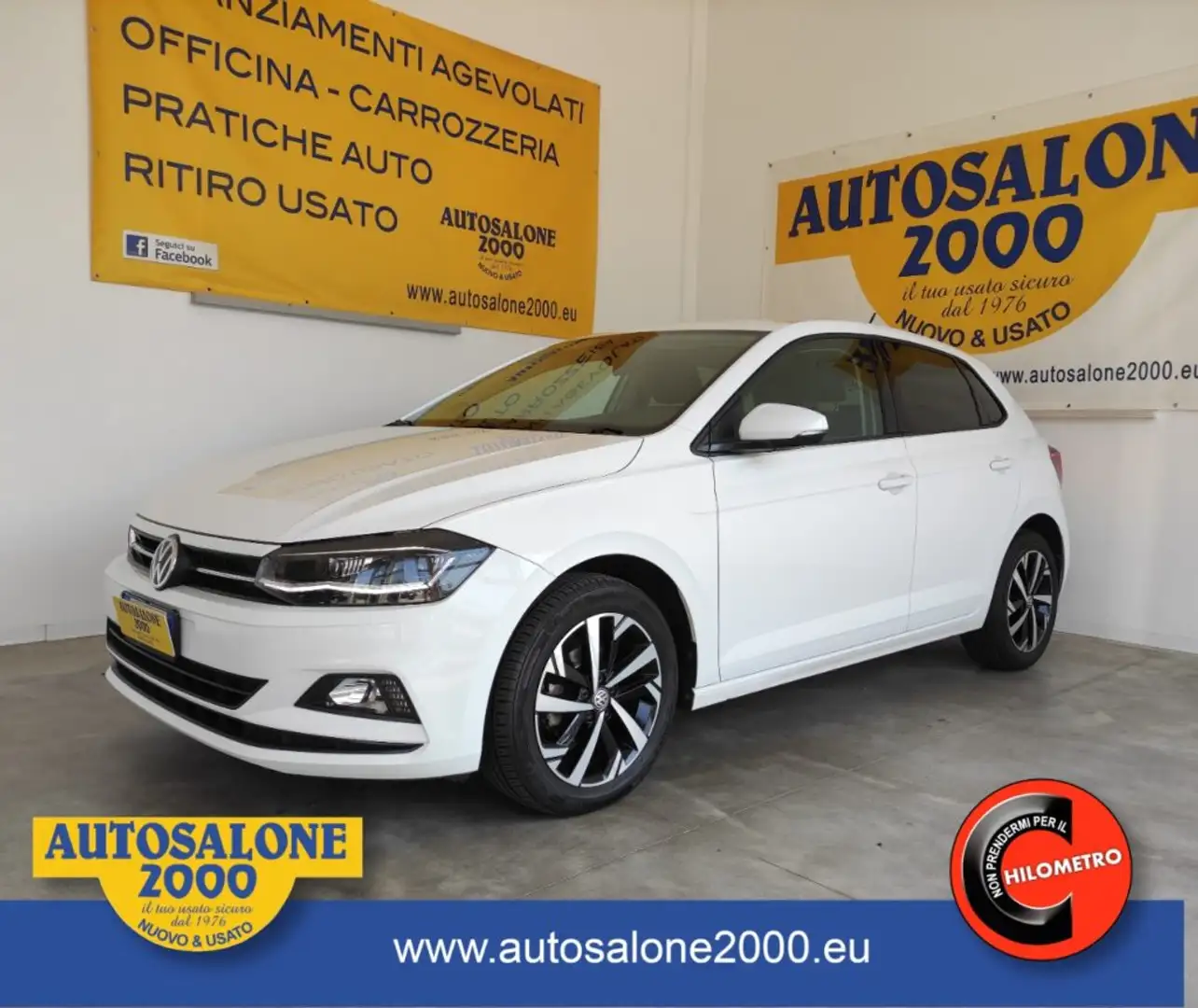 Volkswagen Polo 1.0 TGI 5p. Highline NEOPATENTATI / PREZZO REALE Bianco - 1