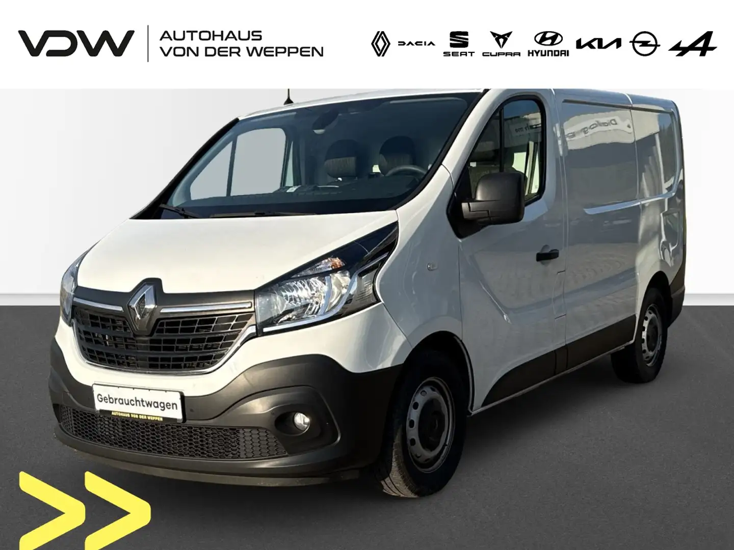 Renault Trafic Kasten L1H1 3,0t Komfort Klima Rückfahrkamera Blanc - 1