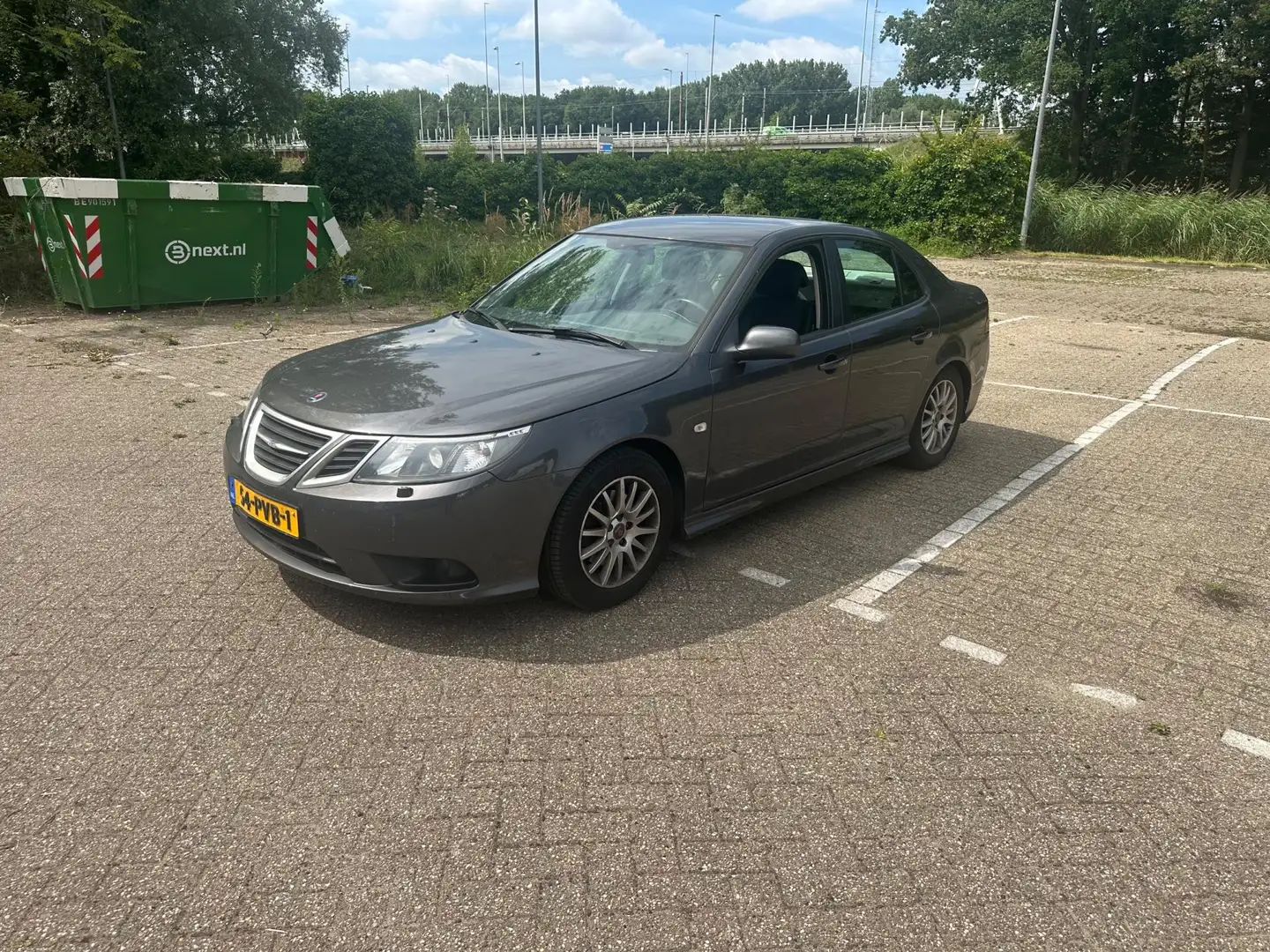 Saab 9-3 Sport Sedan 1.9 TTiD Automaat Norden 118kw Euro 5 Grijs - 1