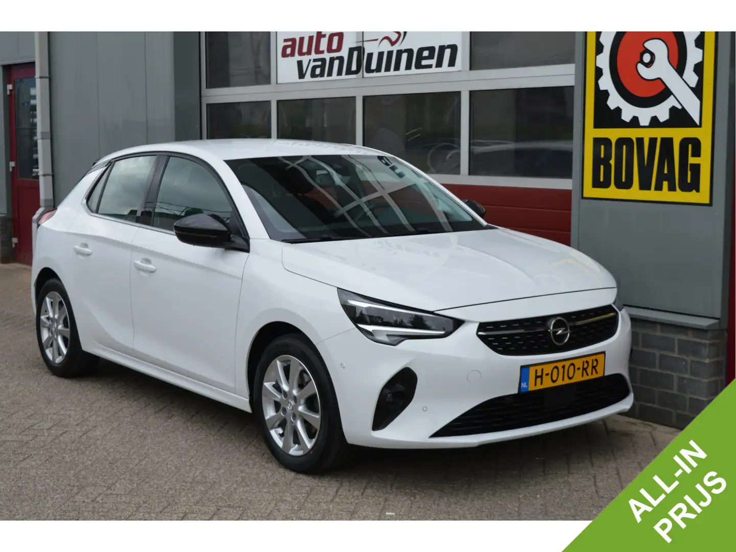Opel Corsa 1.2 Elegance O.a: Stoel+stuurverw, PDC, Camera, Ca Wit - 1