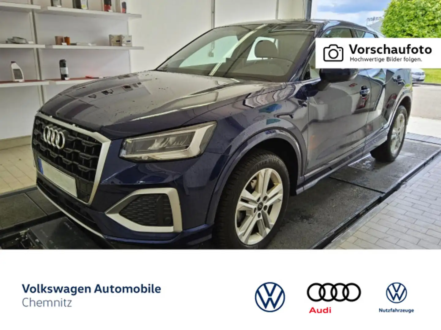 Audi Q2 35 TFSI advanced LED virtual cockpit Navi Blu/Azzurro - 1