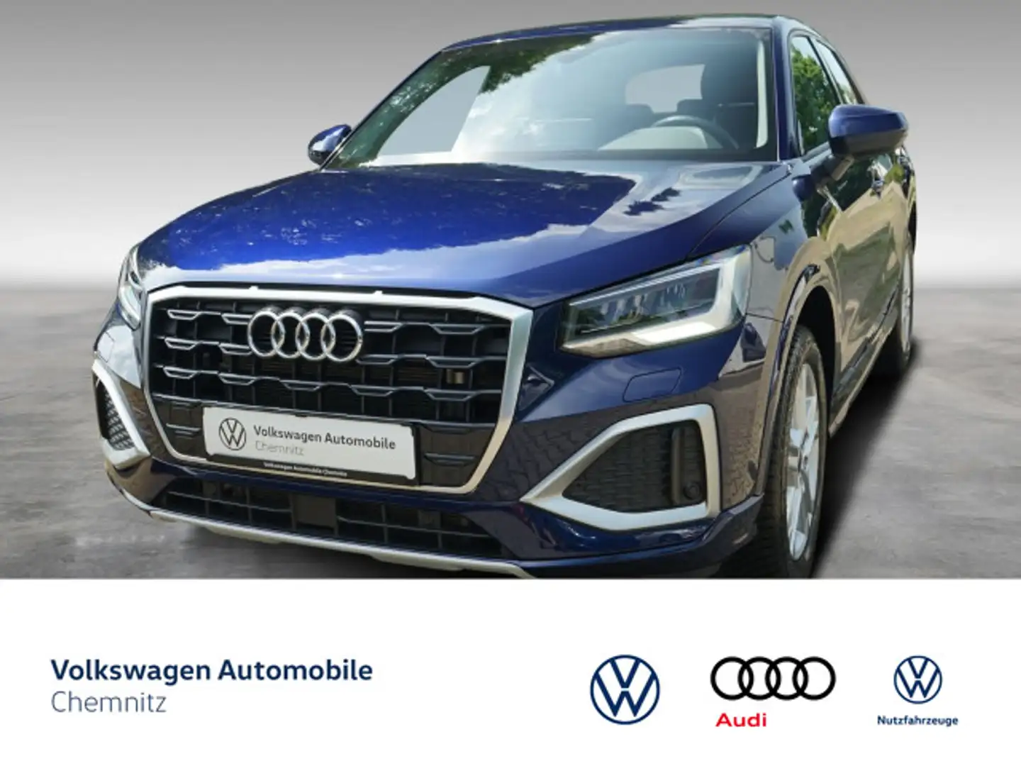 Audi Q2 35 TFSI advanced LED virtual cockpit Navi Blau - 1