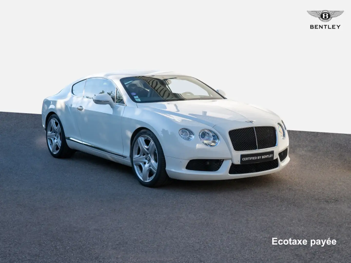 Bentley Continental GT V8 4.0 507 ch A Fehér - 1