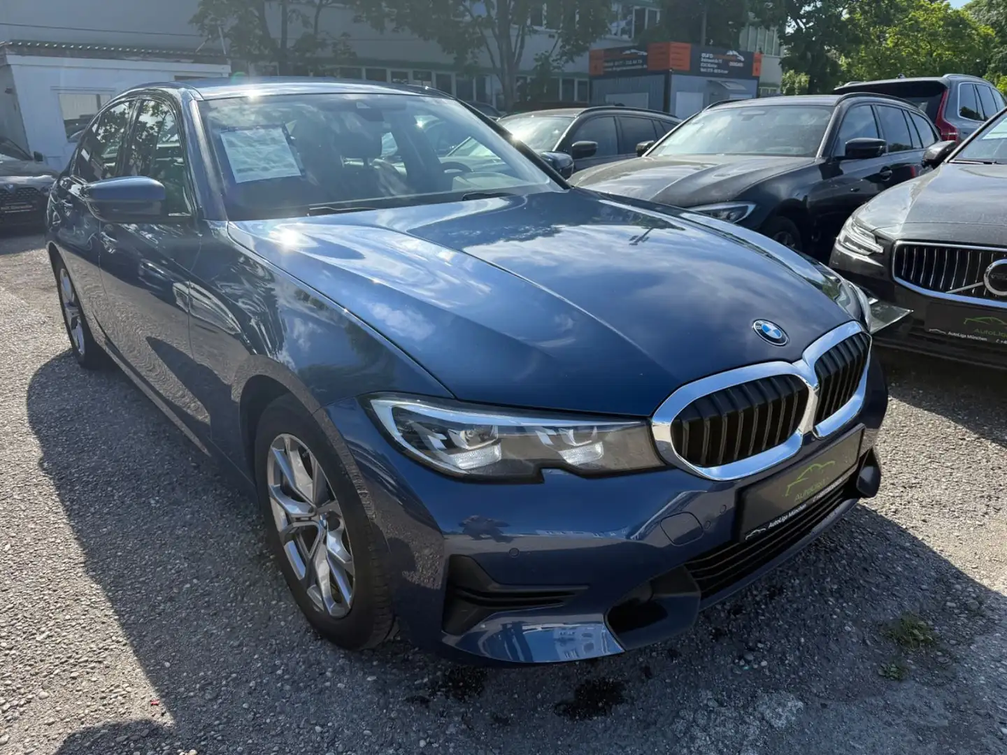 BMW 318 d Sport Line Bleu - 1