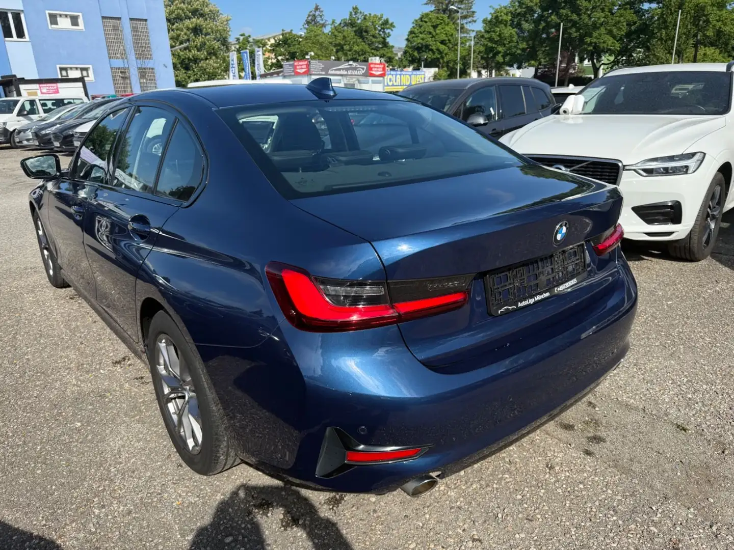 BMW 318 d Sport Line Bleu - 2