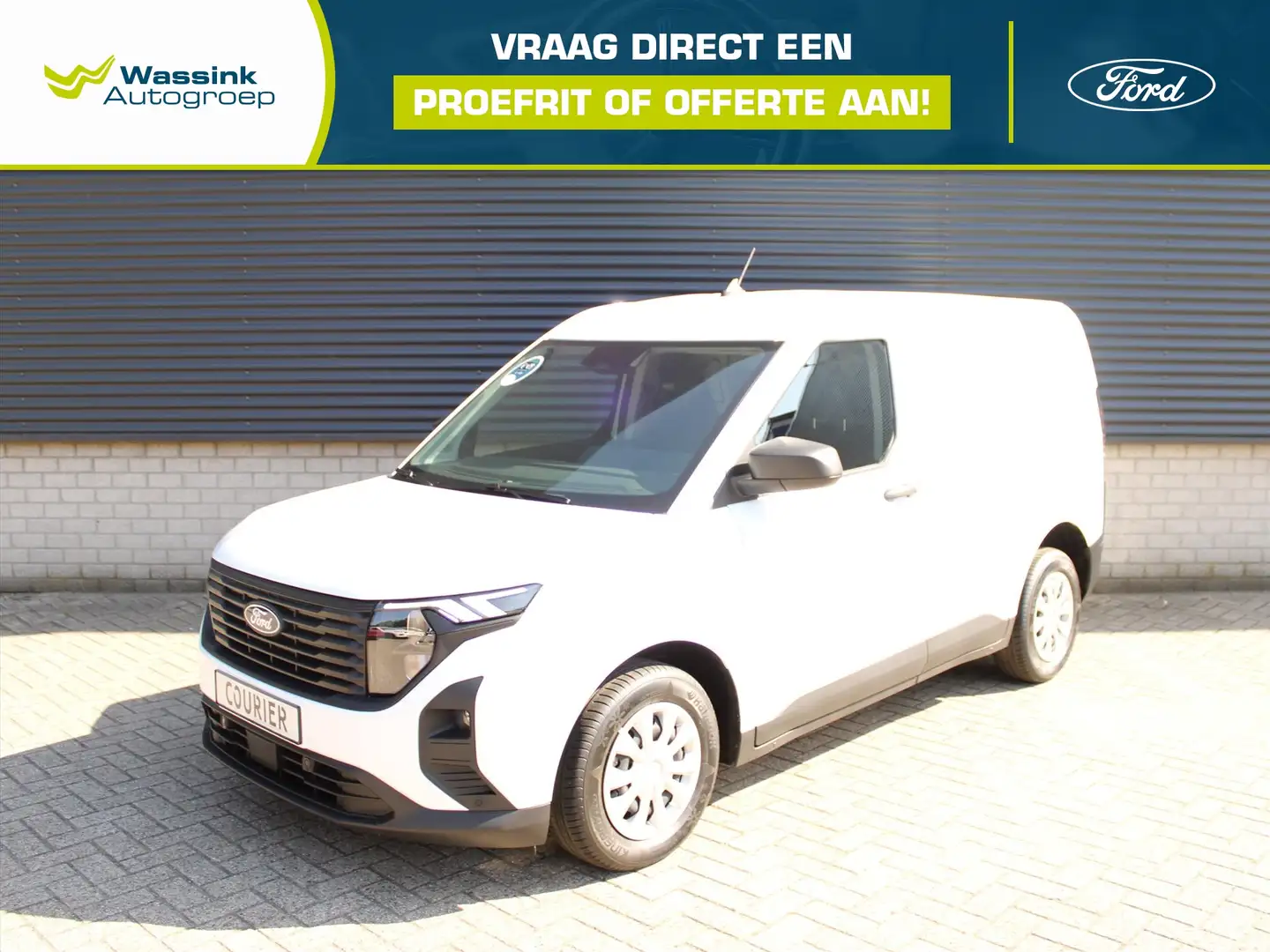 Ford Transit Courier Trend 100 pk I Parking Pack I Winter Pack I Stoelv Wit - 1