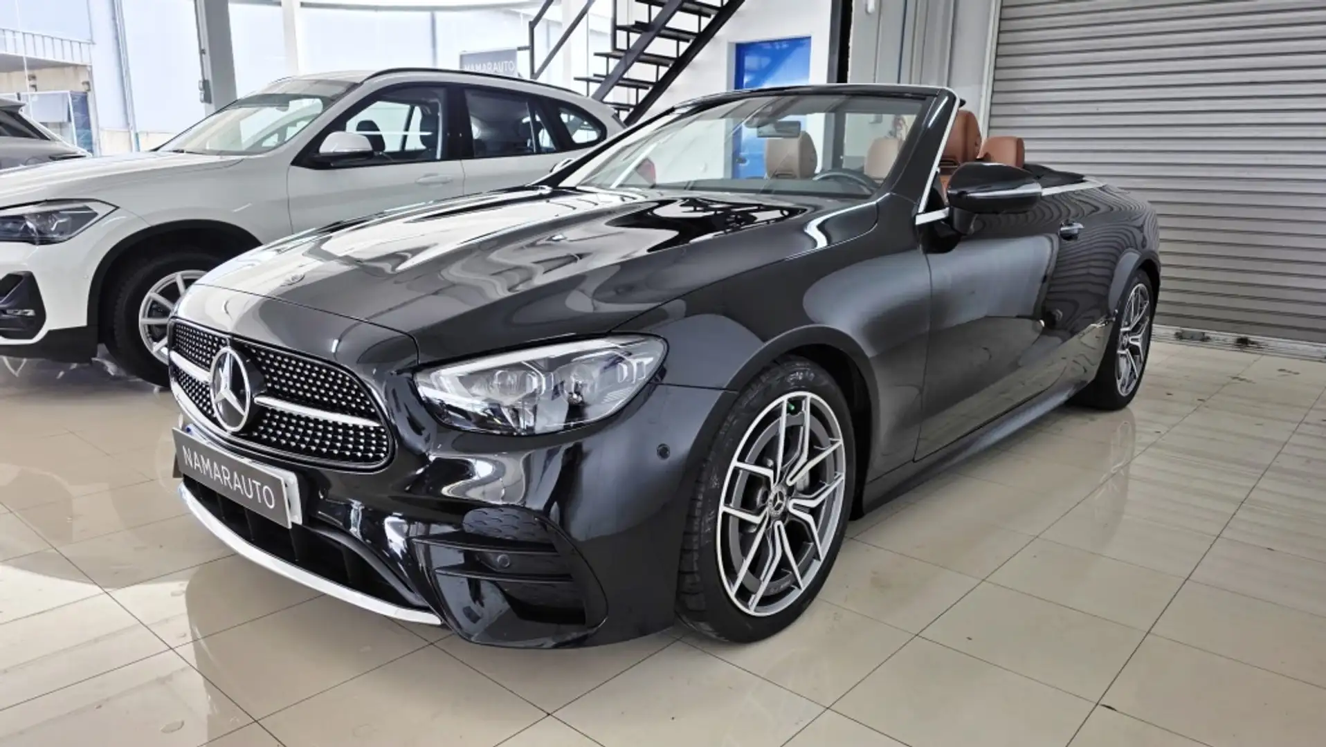 Mercedes-Benz E 220 Cabrio 220d 9G-Tronic Negro - 1