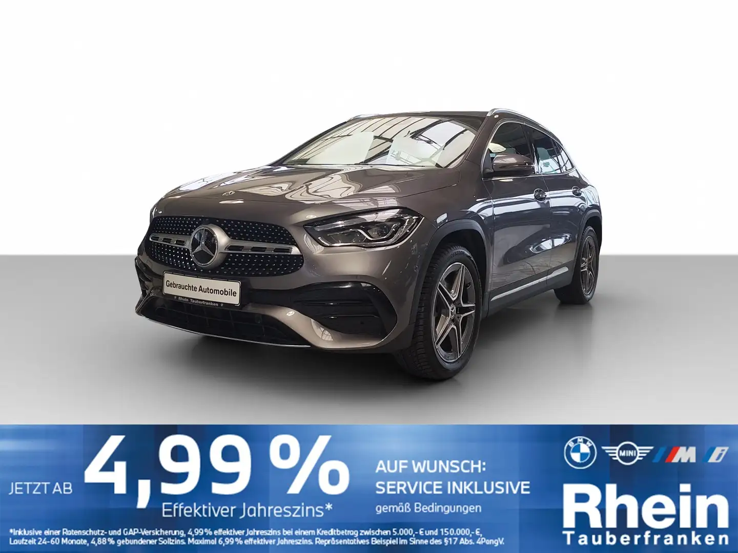 Mercedes-Benz GLA 250 e Navi*AHK*MFL*Apple*SHZ* Grau - 1