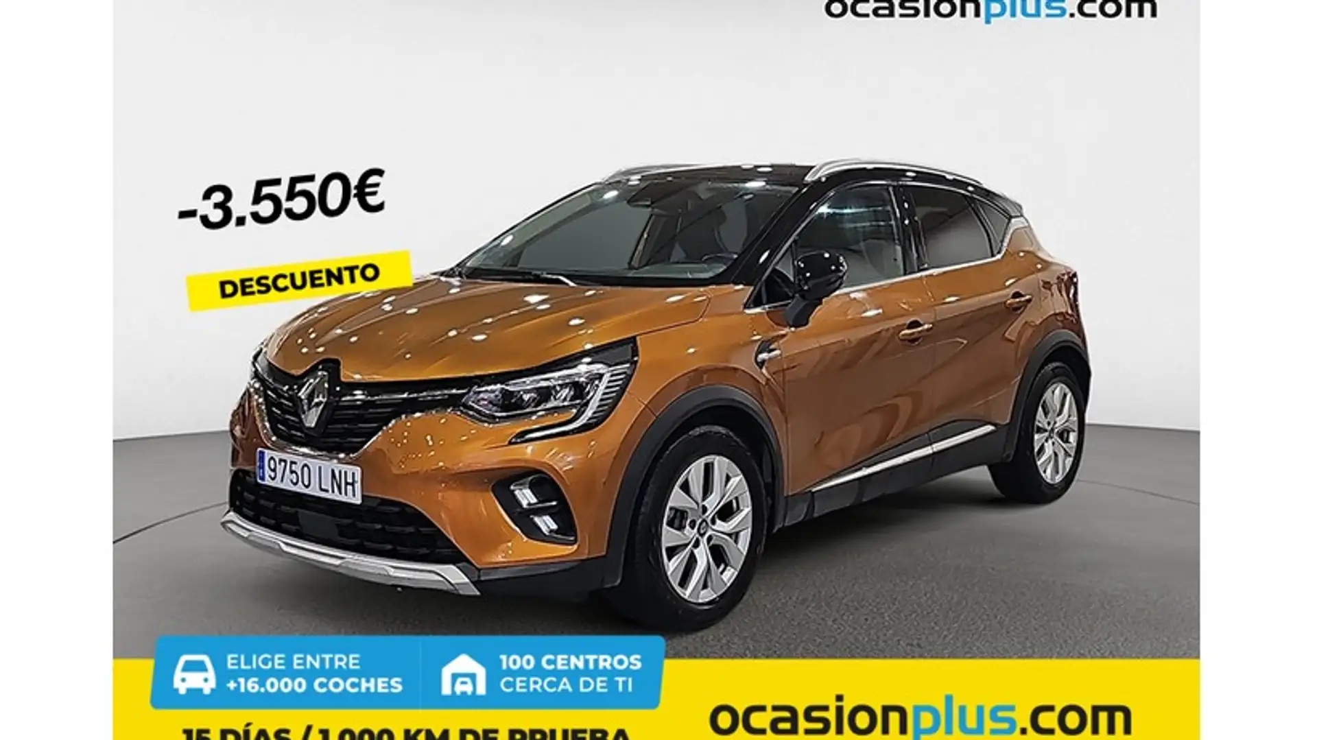 Renault Captur E-TECH Híbrido Enchufable Zen 117kW Naranja - 1