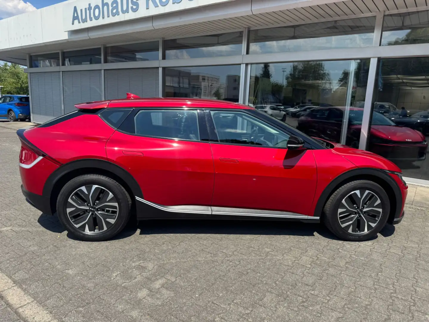 Kia EV6 2WD WERKSGAR+NAVI+LED+SHZ+KAMERA+ACC+WP+19 Rot - 2