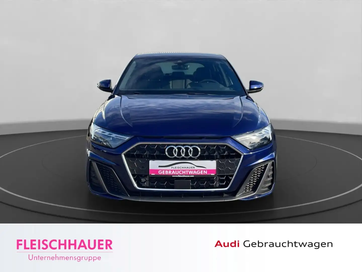 Audi A1 30 TFSI S line Sportback Navi VC LED ACC DAB SHZ K Blau - 2