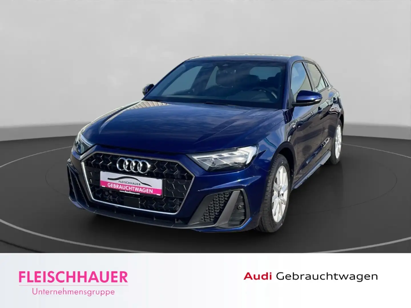 Audi A1 30 TFSI S line Sportback Navi VC LED ACC DAB SHZ K Blau - 1