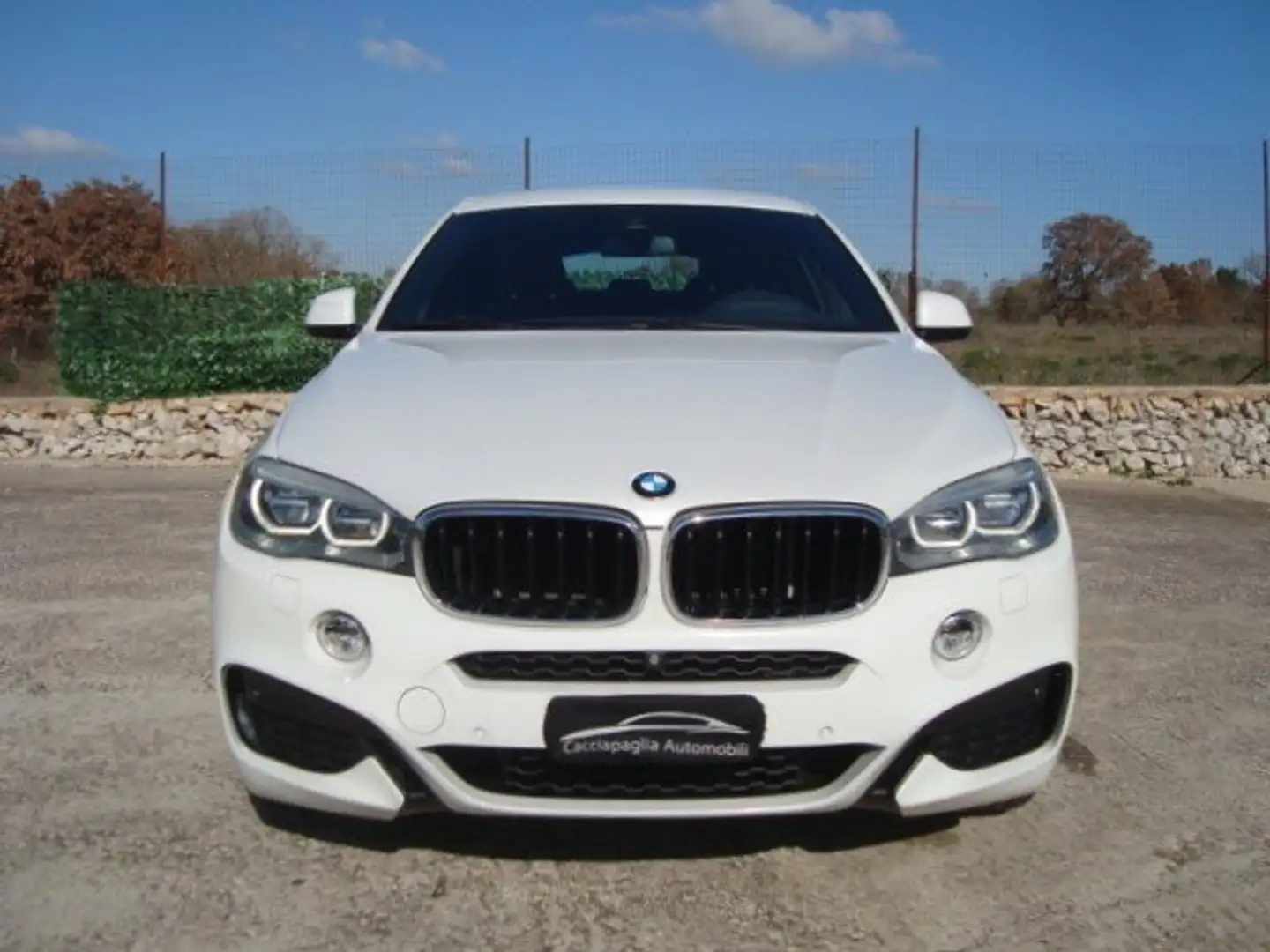 BMW X6 xdrive30d Msport 258cv auto Bianco - 2