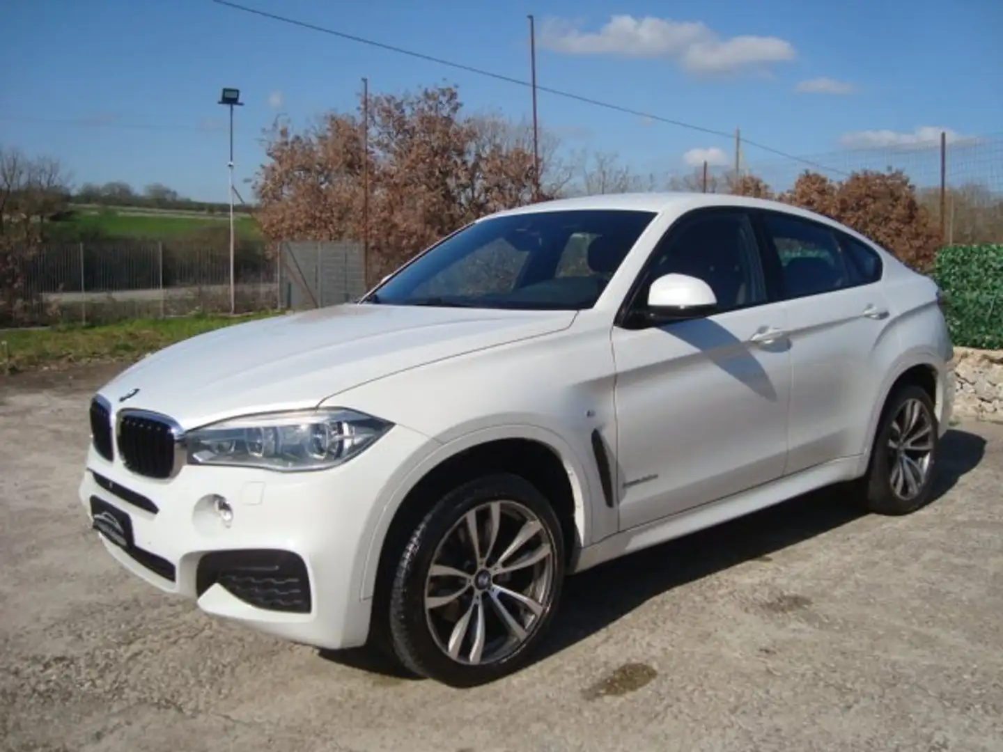 BMW X6 xdrive30d Msport 258cv auto Bianco - 1