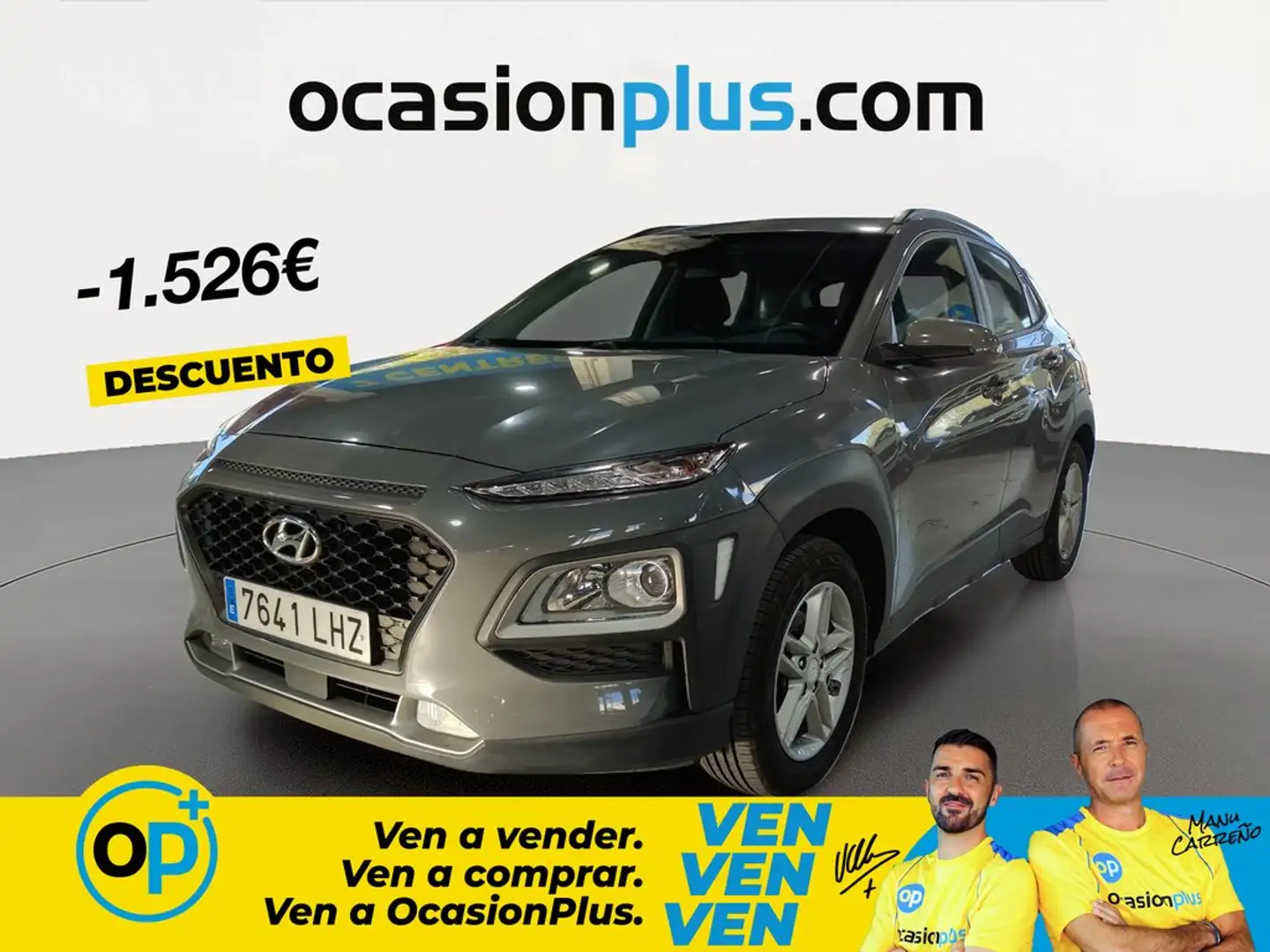 Hyundai KONA 1.0 TGDI Klass 4x2 Gris - 1