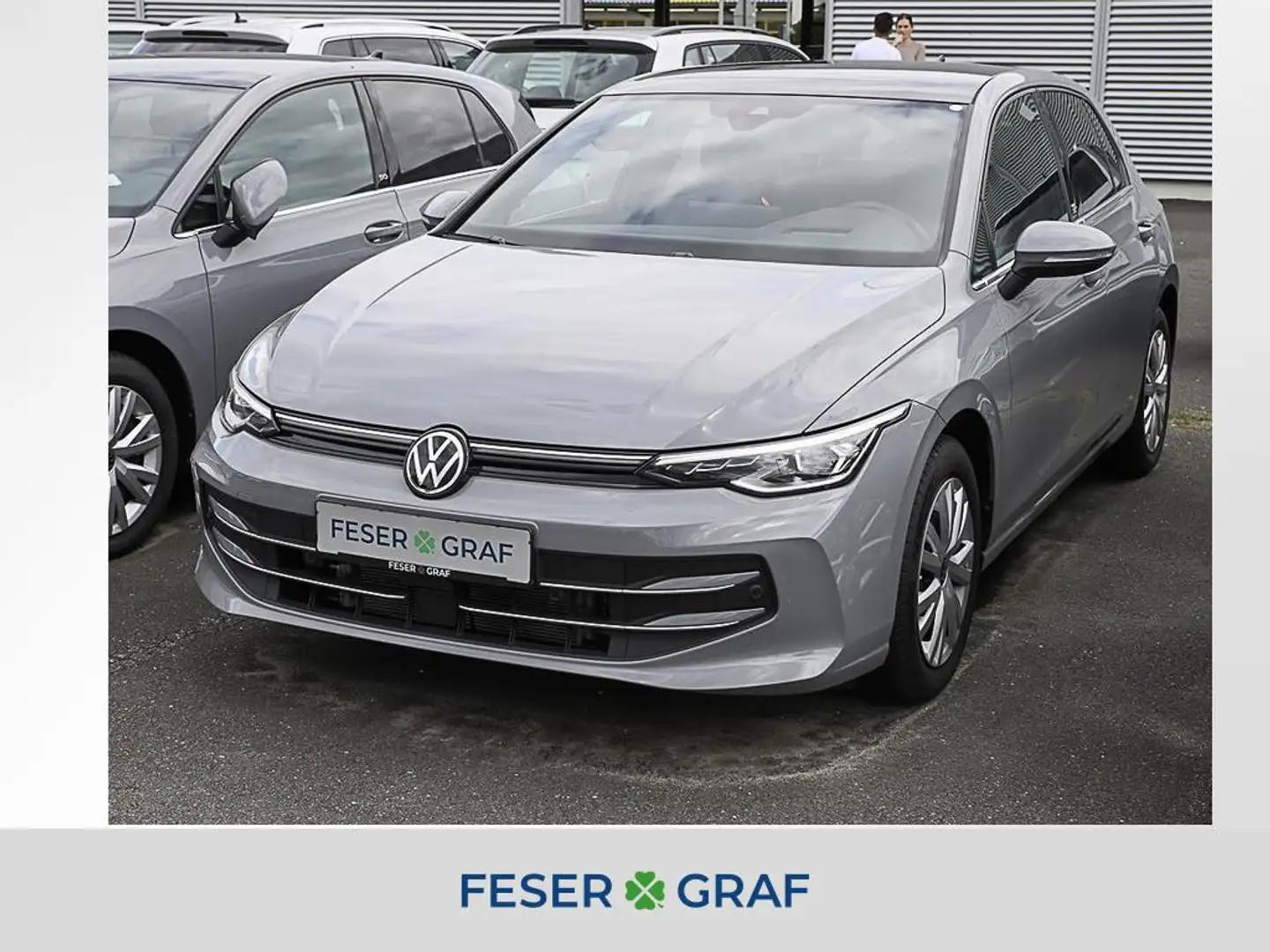 Volkswagen Golf 8 50Jahre 1.5 eTSI DSG Navi Pano AHK HUD Grau - 1