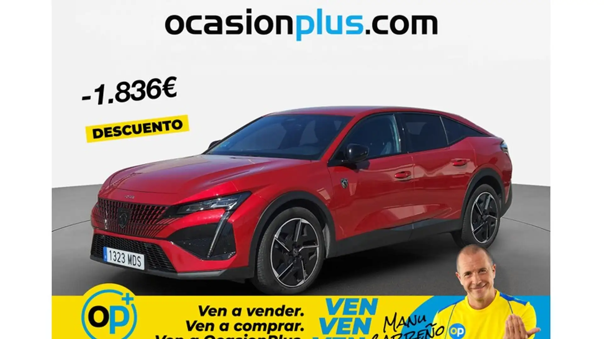 Peugeot 408 PureTech 130 GT EAT8 Rojo - 1