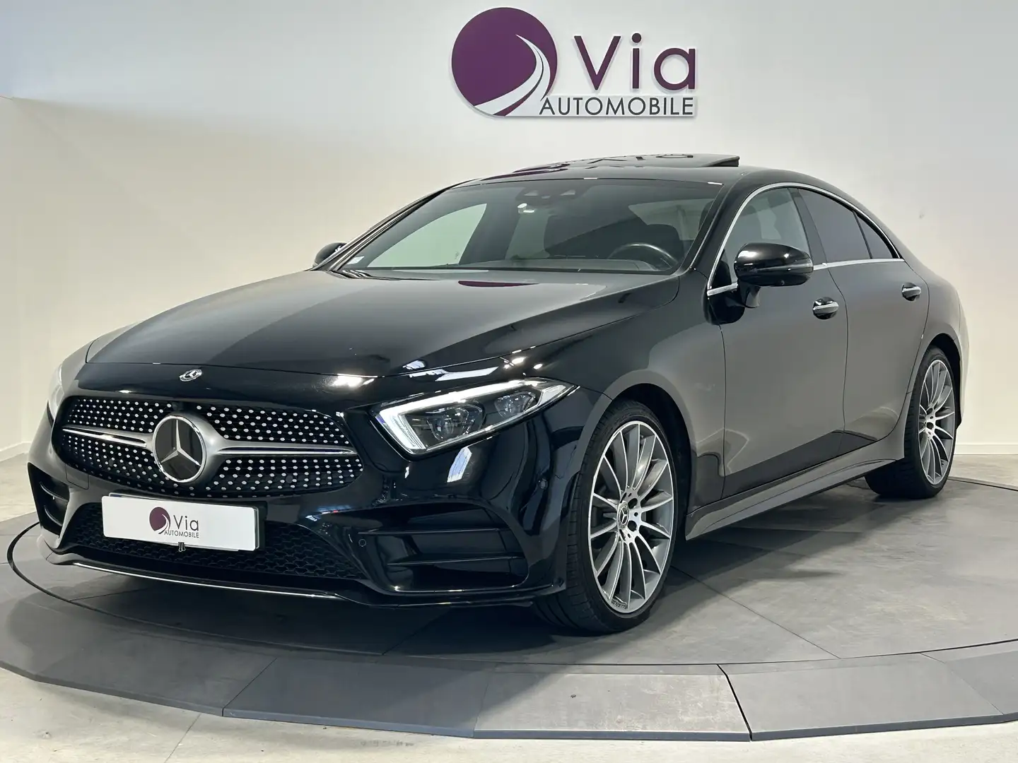 Mercedes-Benz CLS 400d 4Matic BVA 9 AMG Line + Origine France, 2EME main, suivi Mercedes exclusivement Чёрный - 1