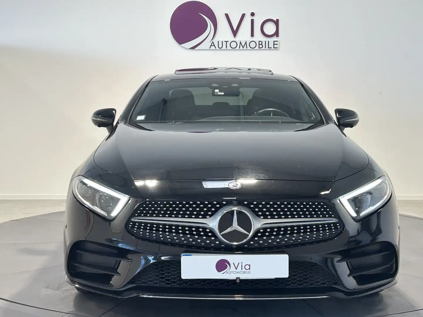 Mercedes-Benz CLS 400d 4Matic BVA 9 AMG Line + Origine France, 2EME main, suivi Mercedes exclusivement Negro - 2