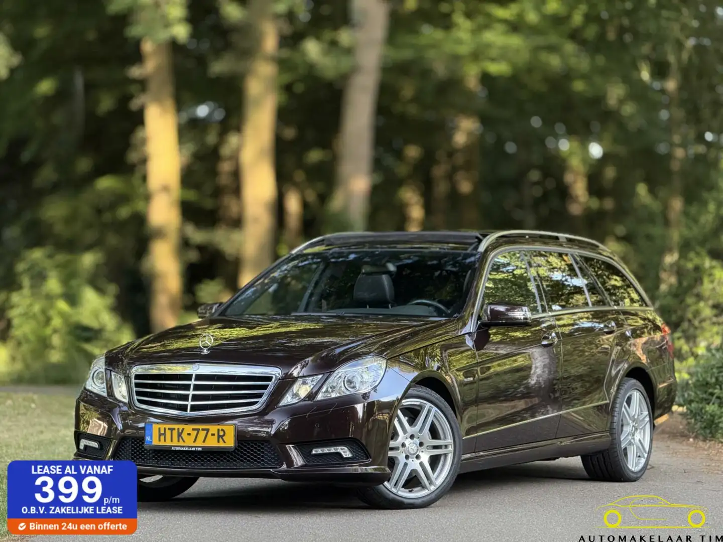 Mercedes-Benz E 350 Estate CGI Avantgarde AMG Brun - 1