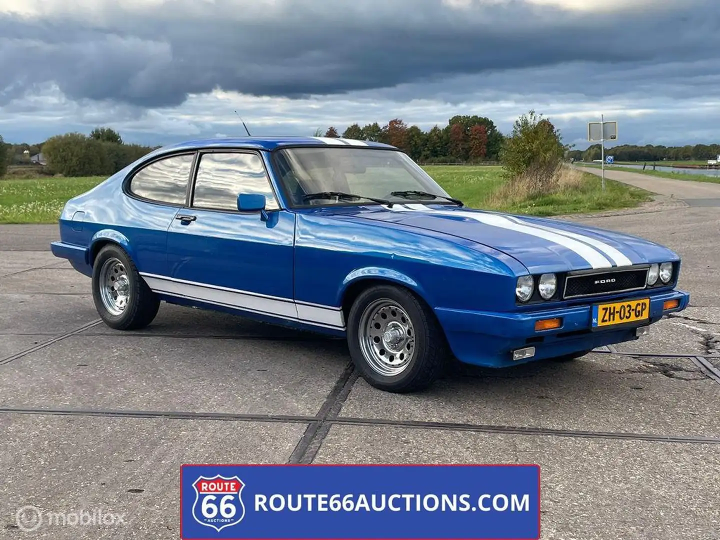 Ford Capri | 1982 | Route 66 Auctions Zwart - 1