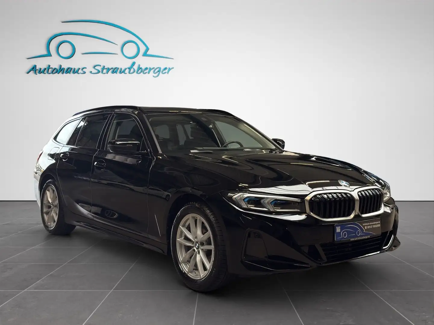 BMW 320 i Touring Temp HuD SHZ KZU Memory adpt.LED 3Z Black - 2