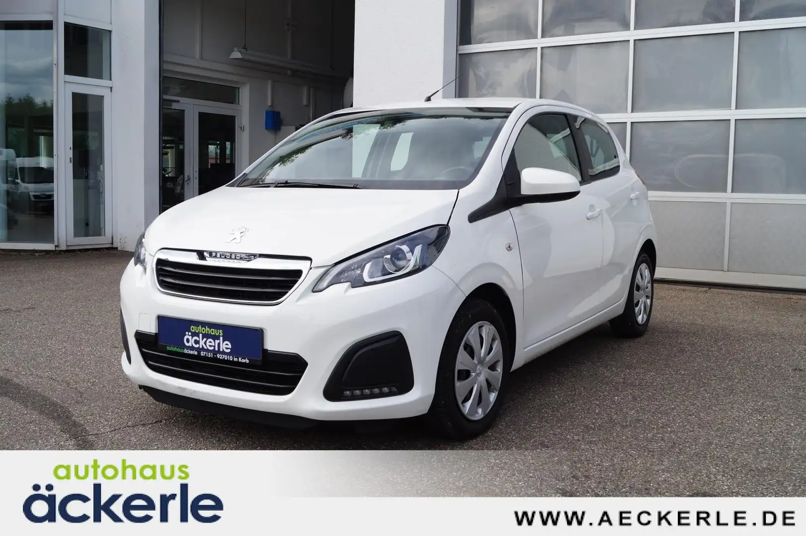 Peugeot 108 Active Automatik I sehr wenig Kilometer Weiß - 1