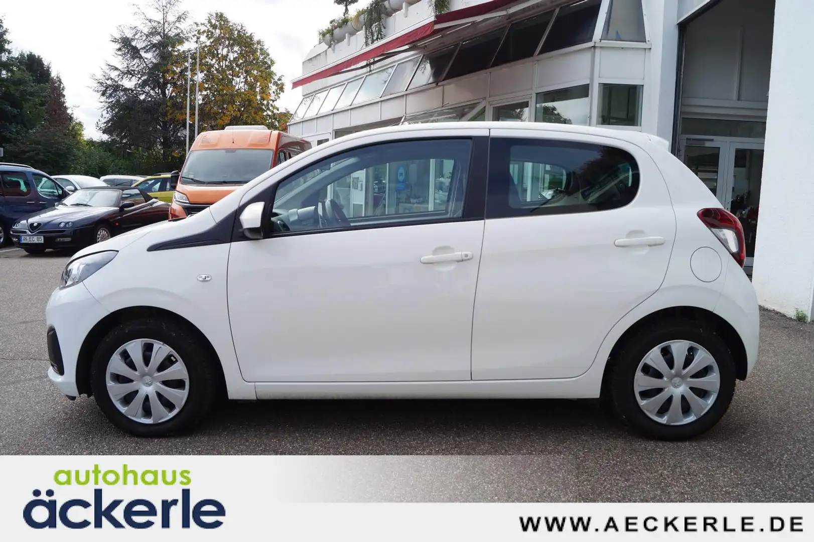 Peugeot 108 Active Automatik I sehr wenig Kilometer Weiß - 2