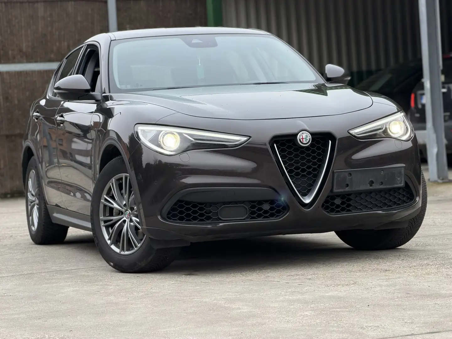 Alfa Romeo Stelvio Stelvio 2.2 JTD Super-2020-Navi-Leder-Acc-Camera Braun - 1