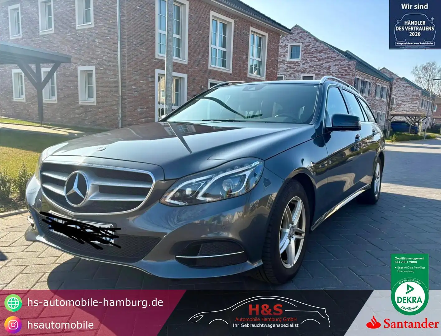 Mercedes-Benz E 220 BlueTec Navi*USB*PDC Grau - 1